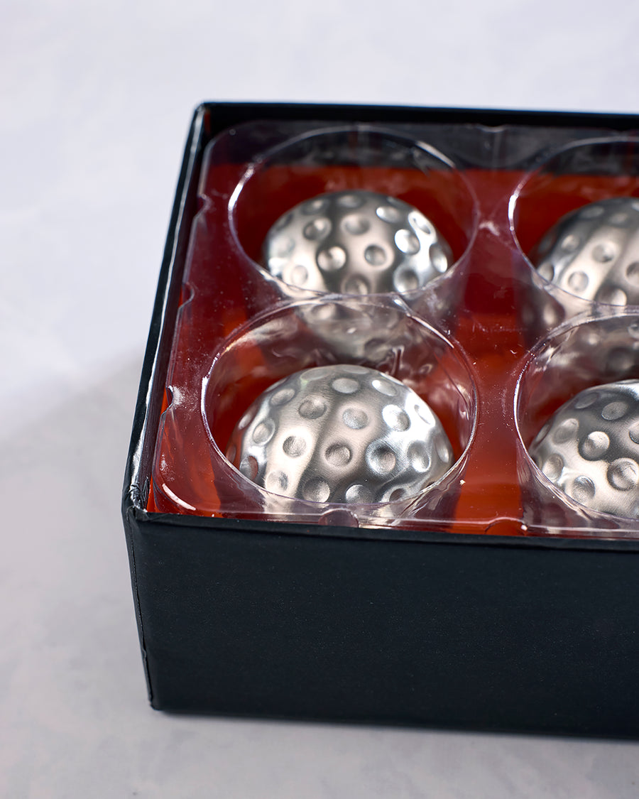 Silver - Whiskey Cubes | 6-Piece Stainless Ice Chilling Cubes - Mad Man