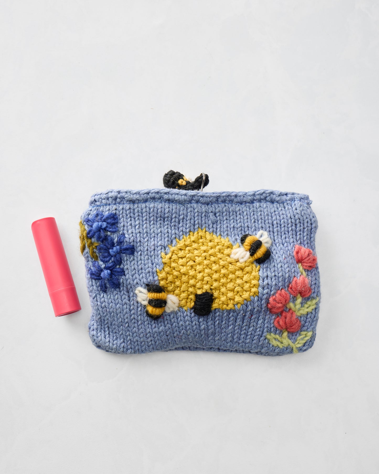 Sweet Bee - Bee Pouch - Blue - Printfresh