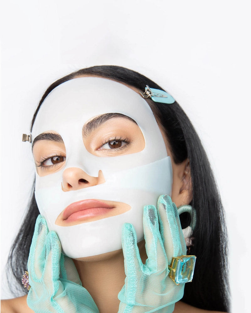 Teal - Loops Clean Slate Face Mask - Loops - Printfresh
