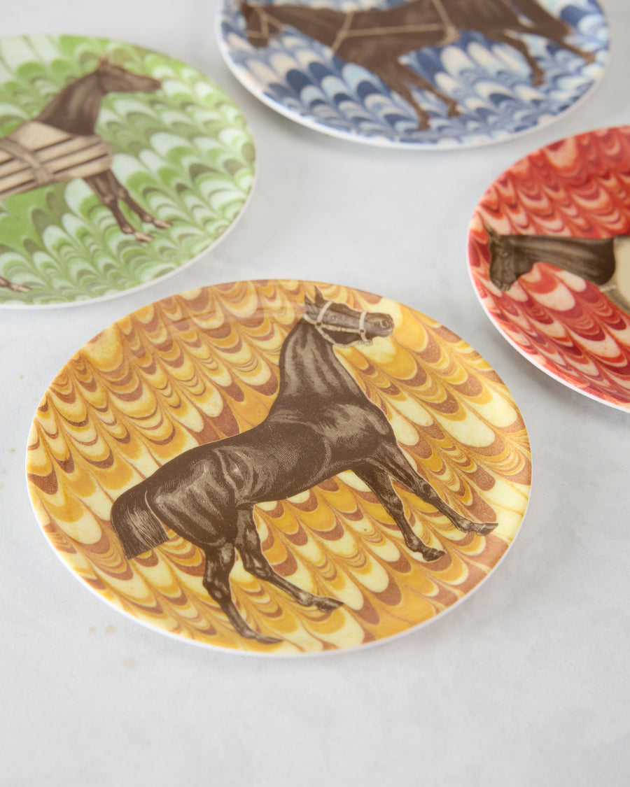 Multi - Equestrian Coasters - Set of 4 - THOMASPAUL