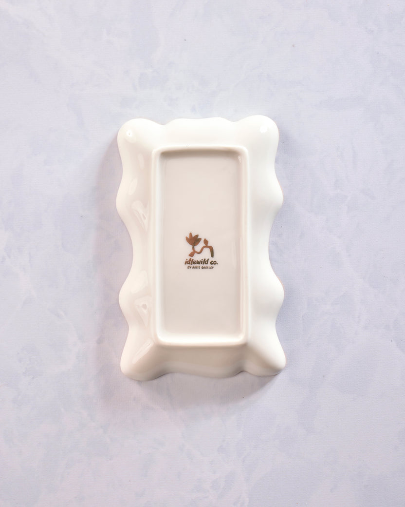 Tibetan Tiger - Porcelain Trinket Dish - Idlewild Co.