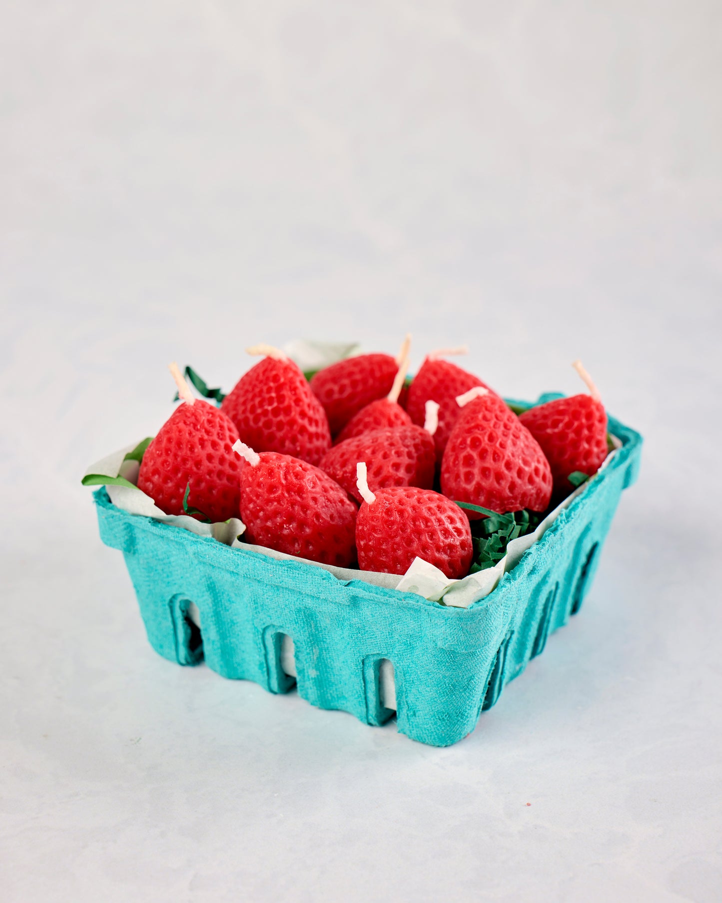 Happy Organics - Strawberry Beeswax Birthday Candles - Strawberry - Printfresh