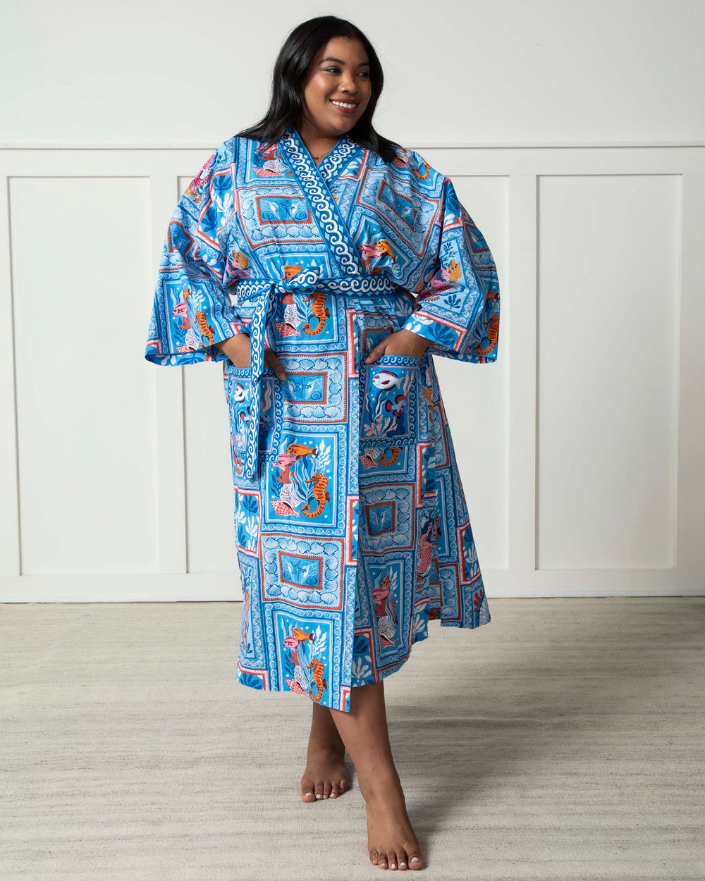 Cotton Robes for Women | Shop Printed Bath Robes - Printfresh