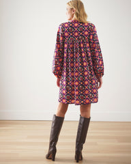 Tomorrow's Tapestry - On The Scene Tunic - Violet Breeze - Printfresh