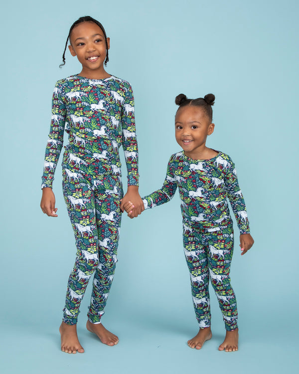 Unicorn pjs kids sale