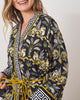 Untamed Tiger - Satin Chic to Sleep Nightie & Robe Set - Gold Ink - Printfresh