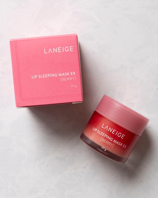 Berry - Laneige Lip Sleeping Mask Treatment Balm Care - Full Berry - Printfresh