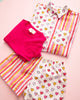 Candy Hearts Stripe - 3-Piece Mix & Match Set - Multi - Printfresh