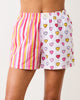 Candy Hearts Stripe - Boyfriend Boxer - Candy Cloud - Printfresh