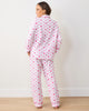 Candy Hearts - Long PJ Set - Pale Pink - Printfresh