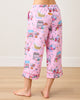 Parisian Poodles - Cropped PJ Pants - Paris Pink - Printfresh