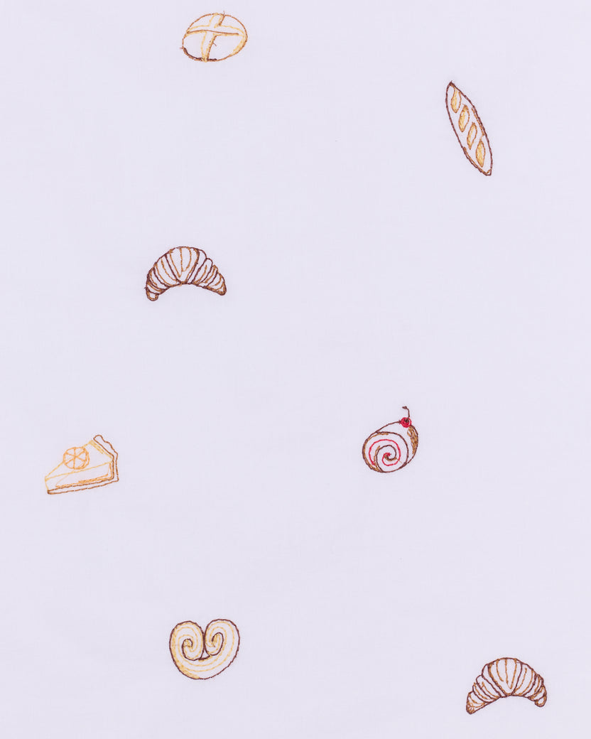 Freshly Baked - Pintuck Nightgown - Cloud - Printfresh