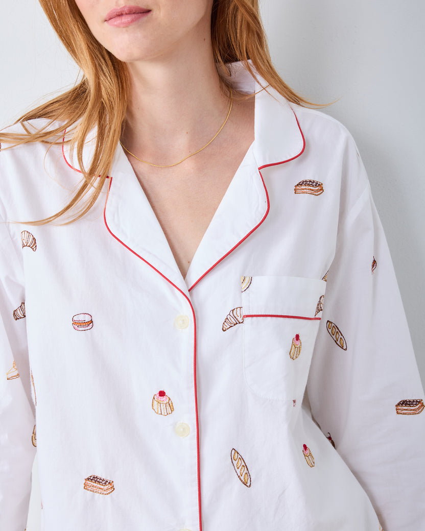 Freshly Baked - Long PJ Set - Cloud - Printfresh