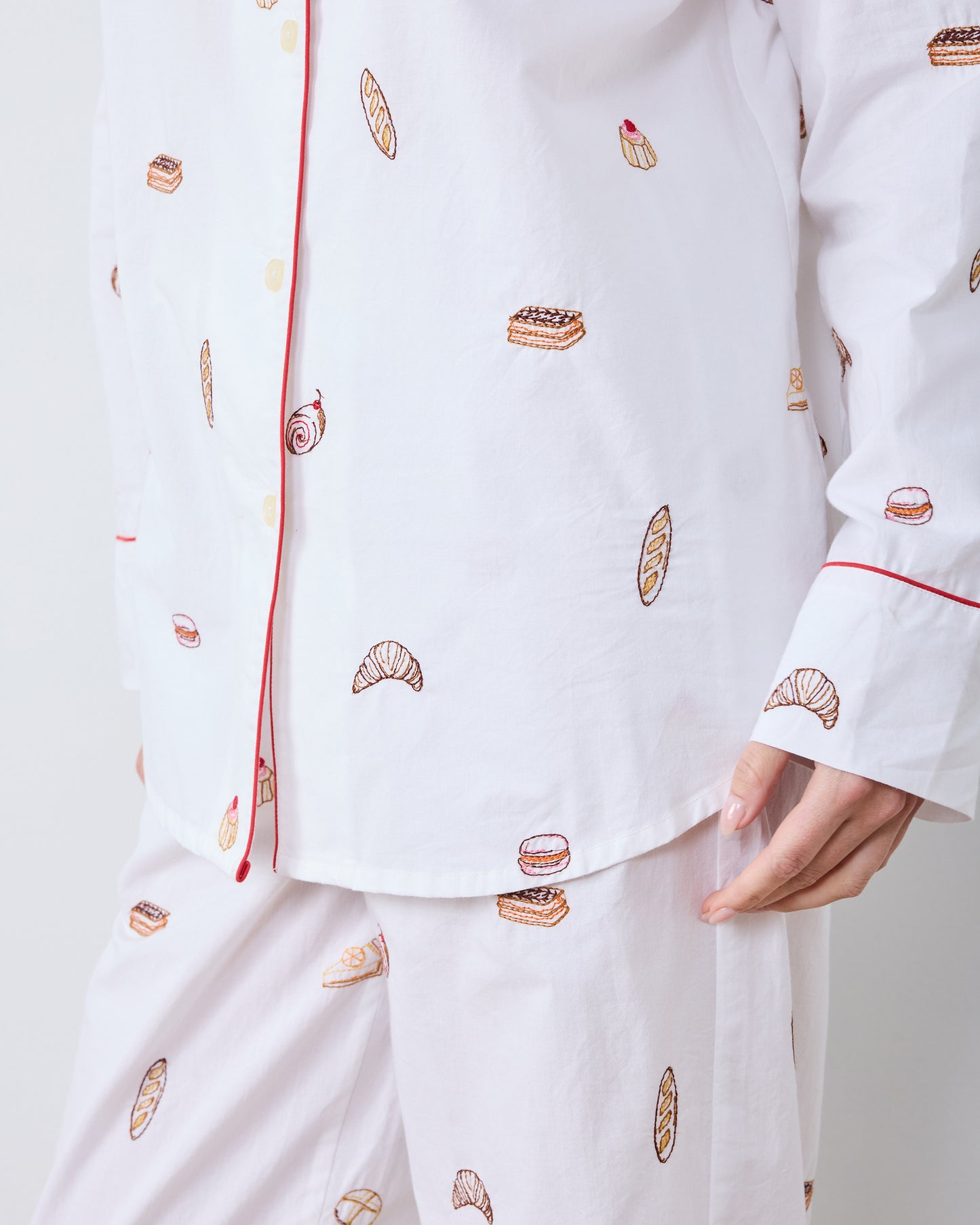 Freshly Baked - Long PJ Set - Cloud - Printfresh