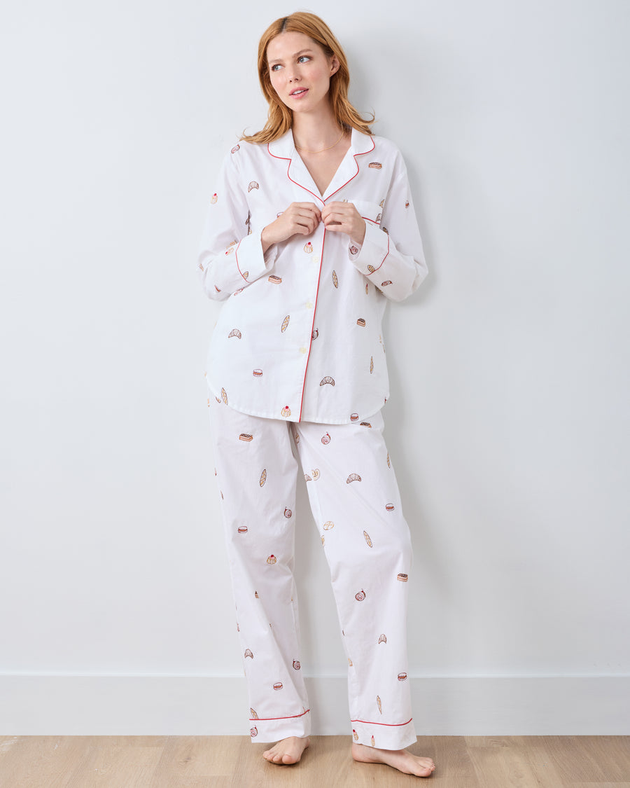 Freshly Baked - Long PJ Set - Cloud - Printfresh