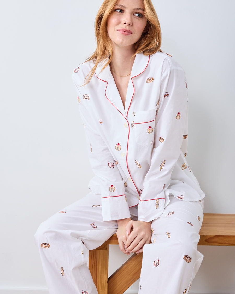 Freshly Baked - Long PJ Set - Cloud - Printfresh