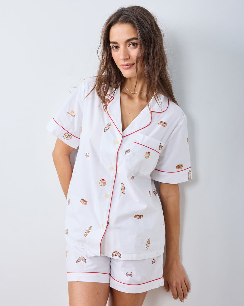 Freshly Baked - Short PJ Set - Cloud - Printfresh
