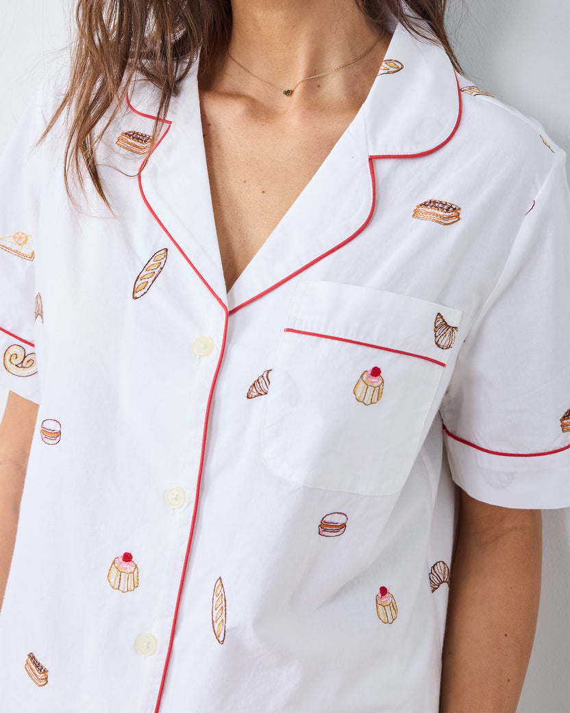 Freshly Baked - Short PJ Set - Cloud - Printfresh