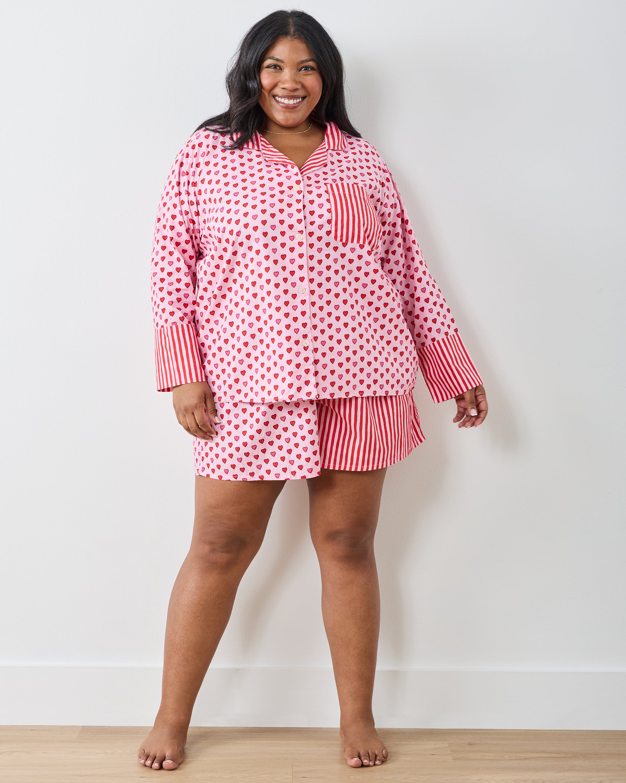 Mini Candy Hearts - Reese Boxer Set - Pink Macaron - Printfresh