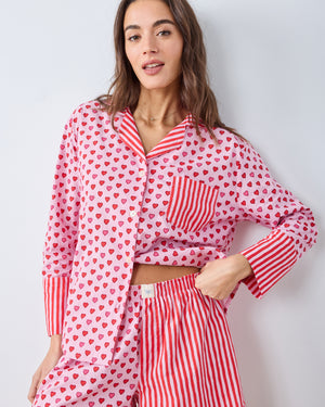 Mini Candy Hearts - Reese Boxer Set - Pink Macaron