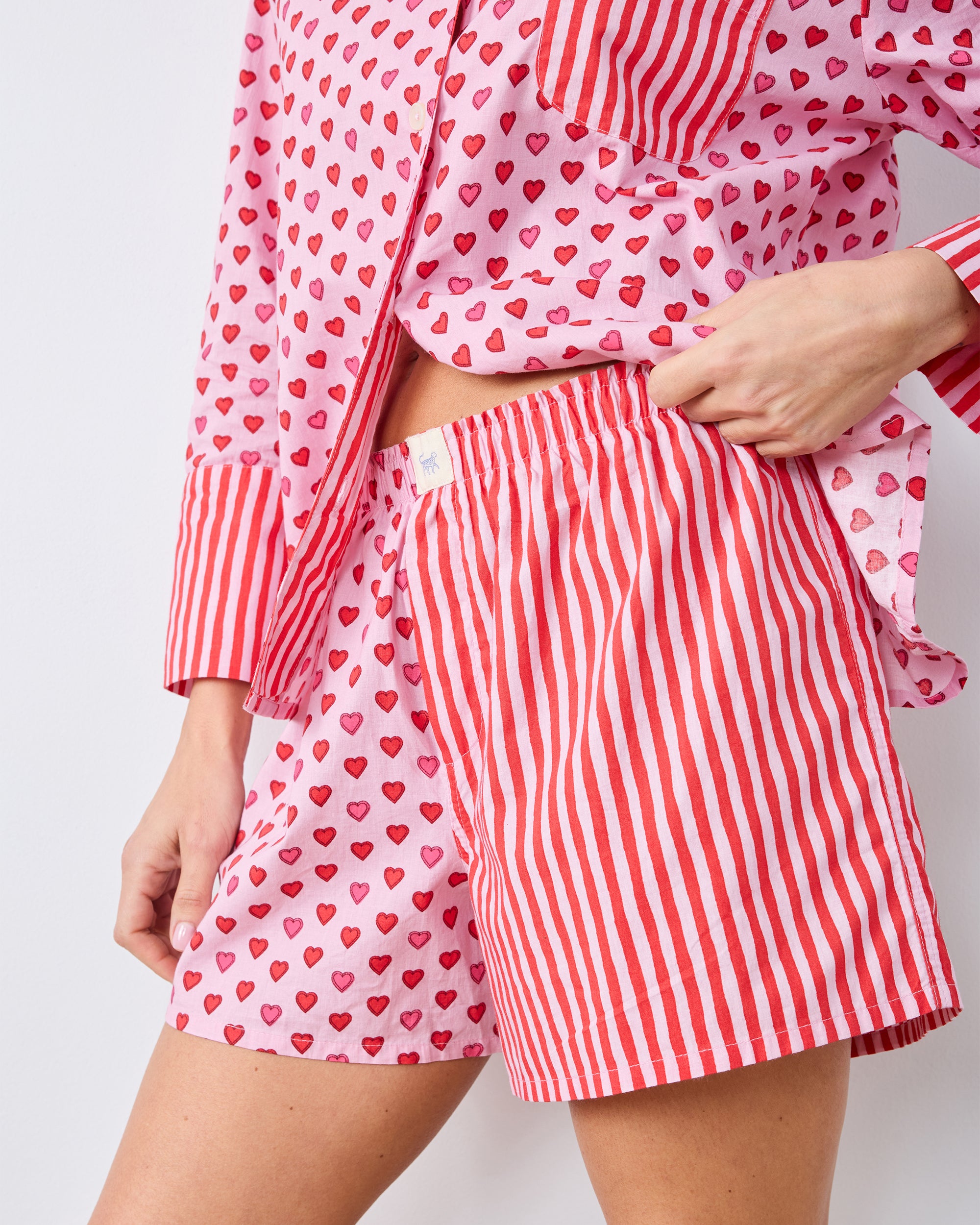 Mini Candy Hearts - Reese Boxer Set - Pink Macaron – Printfresh