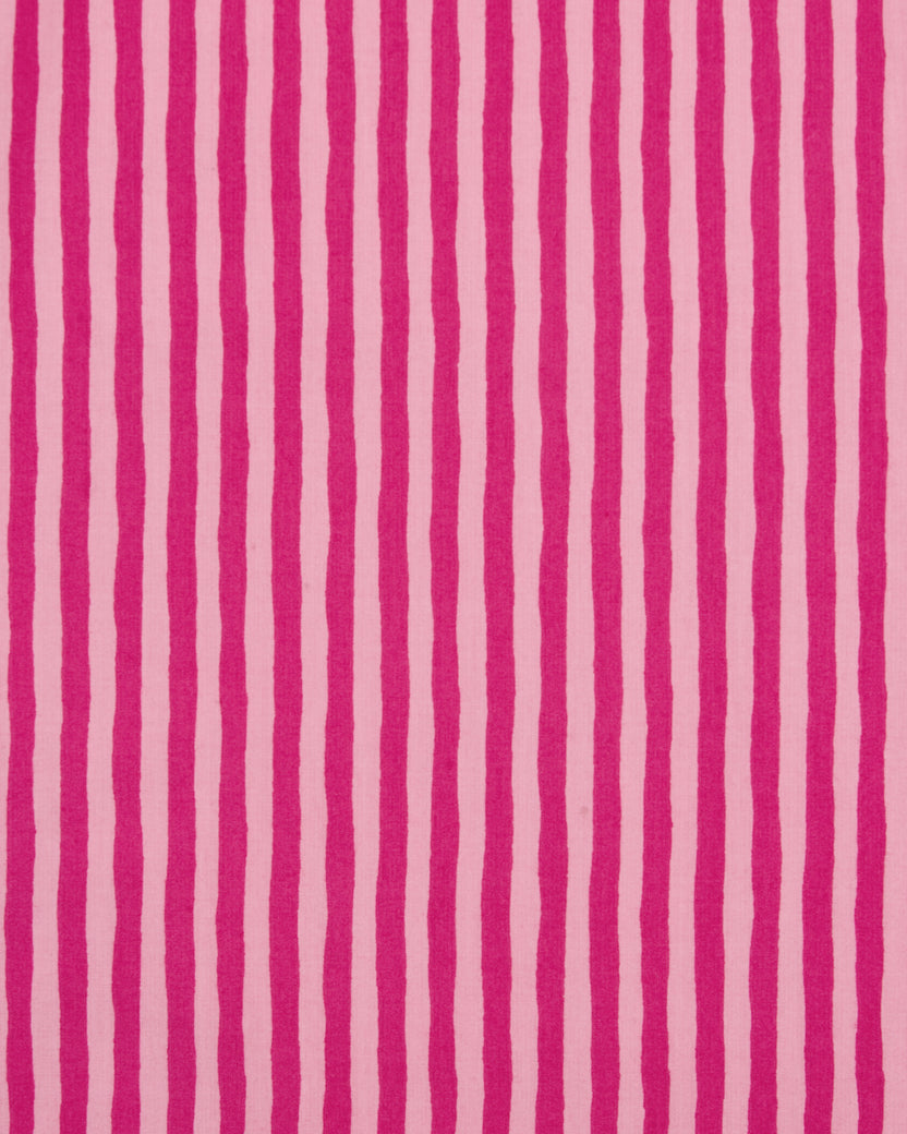 Pink Stripe - Nola PJ Pants - Hot Pink - Printfresh