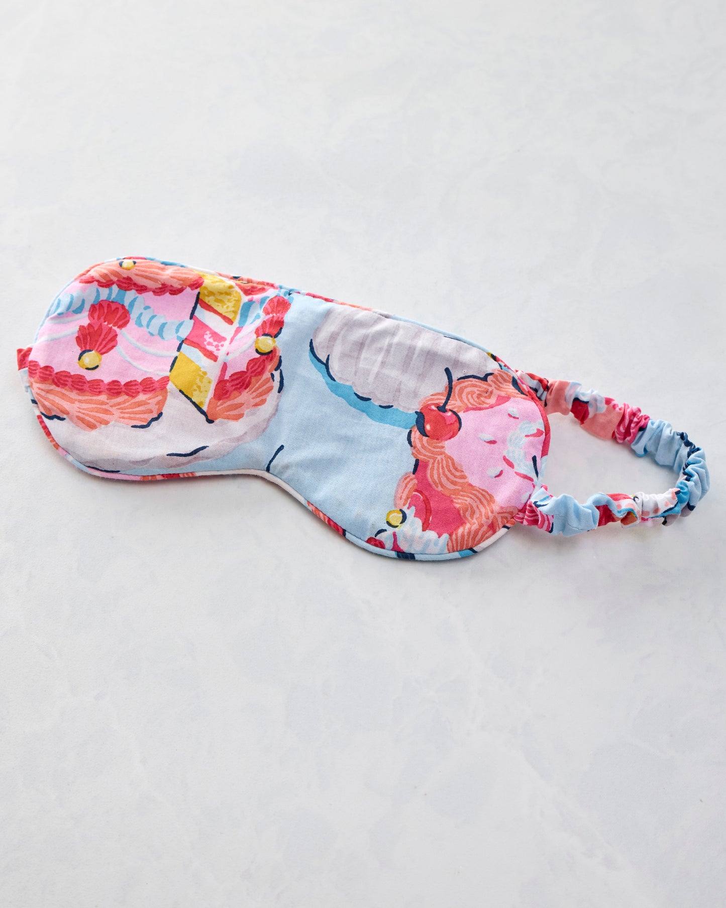 Vintage Cakes - Eye Mask - Blue Buttercream - Printfresh