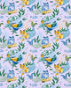 Meowing Mermaids - Peel & Stick Wallpaper - Lavender - Printfresh