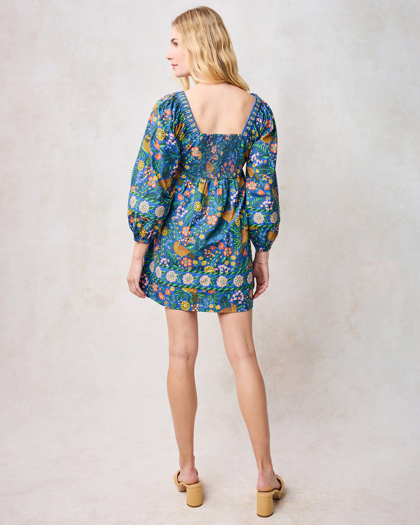 Willow Wren - Maria Dress - Oasis - Printfresh