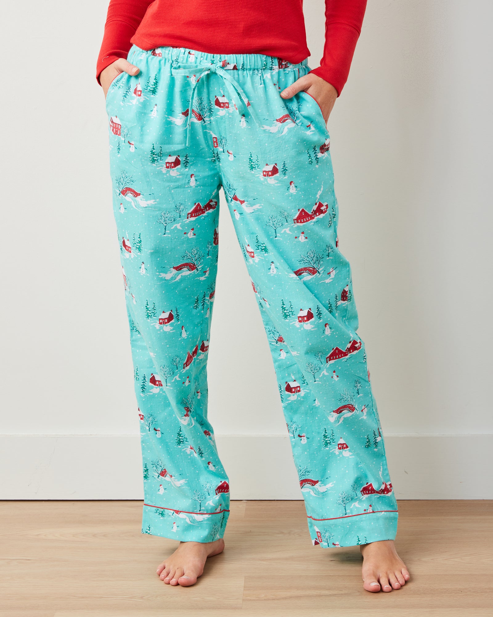 Winter Wonderland - Flannel PJ Pants - Snow Day - Printfresh