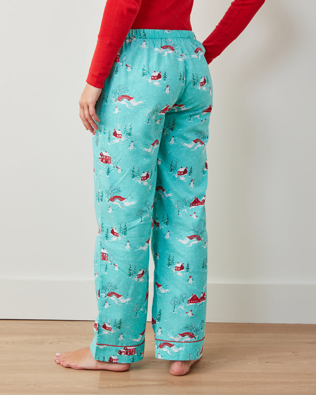 Winter Wonderland - Flannel PJ Pants - Snow Day - Printfresh