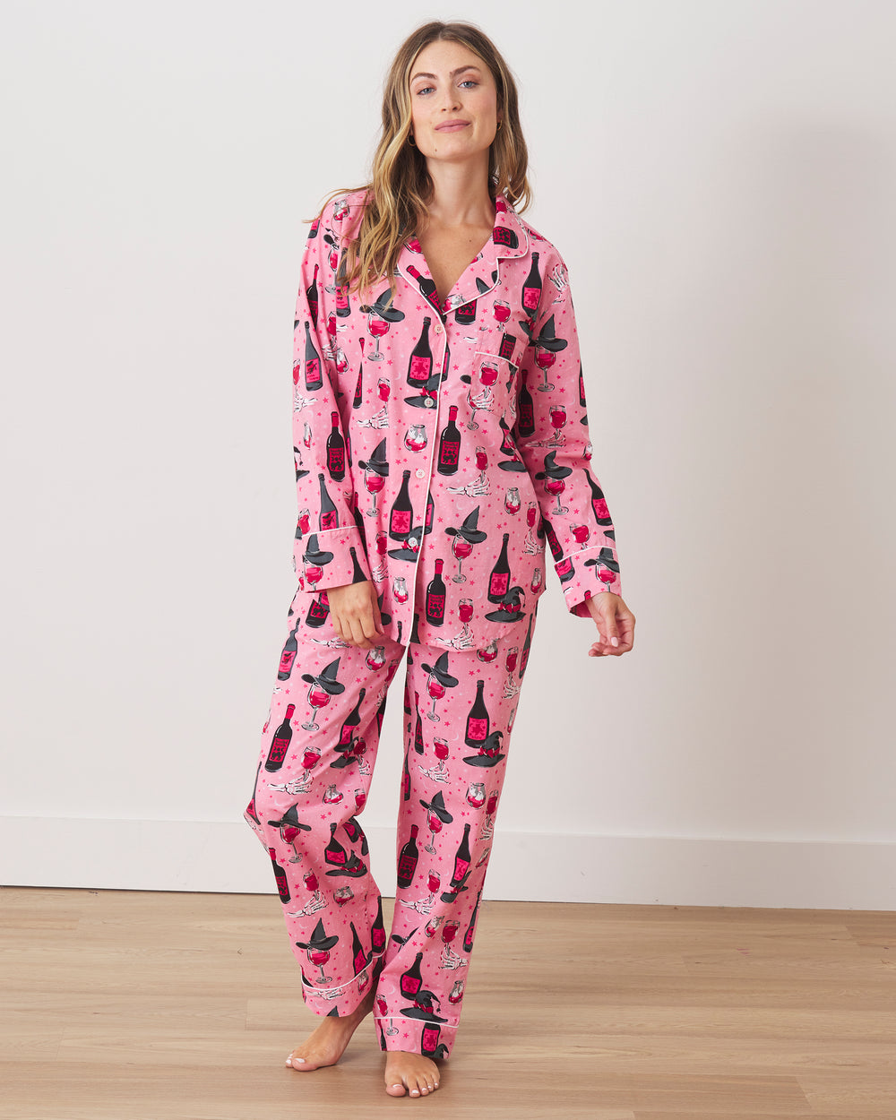 Witch's Brew - Long PJ Set - Pink Potion - Printfresh