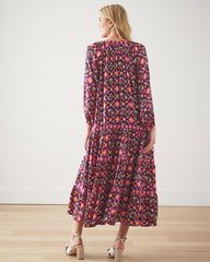 Tomorrow's Tapestry - City Lights Dress - Violet Breeze - Printfresh