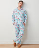 PF x The Hiltons Wrapped Gifts - Men's Long Sleep Set - Baby Blue - Printfresh