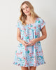 PF x The Hiltons Wrapped Gifts - Pintuck Nightgown - Baby Blue - Printfresh