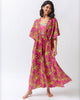 PF + Lime Ricki Bagheera - Daylight Open Front Cover-Up - Hot Pink - Printfresh