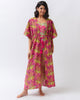 Bagheera - Daylight Open Front Cover-Up - Hot Pink - Printfresh