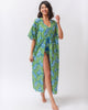Tiger Queen - Daylight Open Front Cover-Up - Sea Grass - Printfresh
