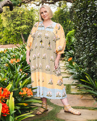 Printfresh + Lars Handpicked - Flower Charmer Midi - Greenhouse - Printfresh