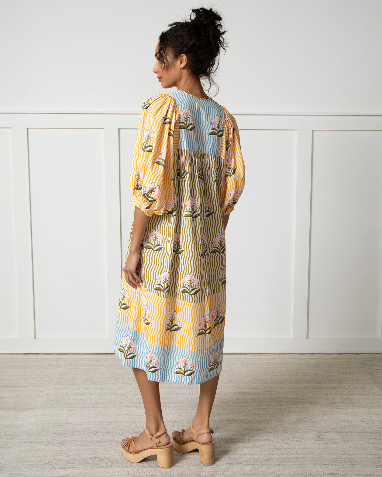 Printfresh + Lars Handpicked - Flower Charmer Midi - Greenhouse - Printfresh