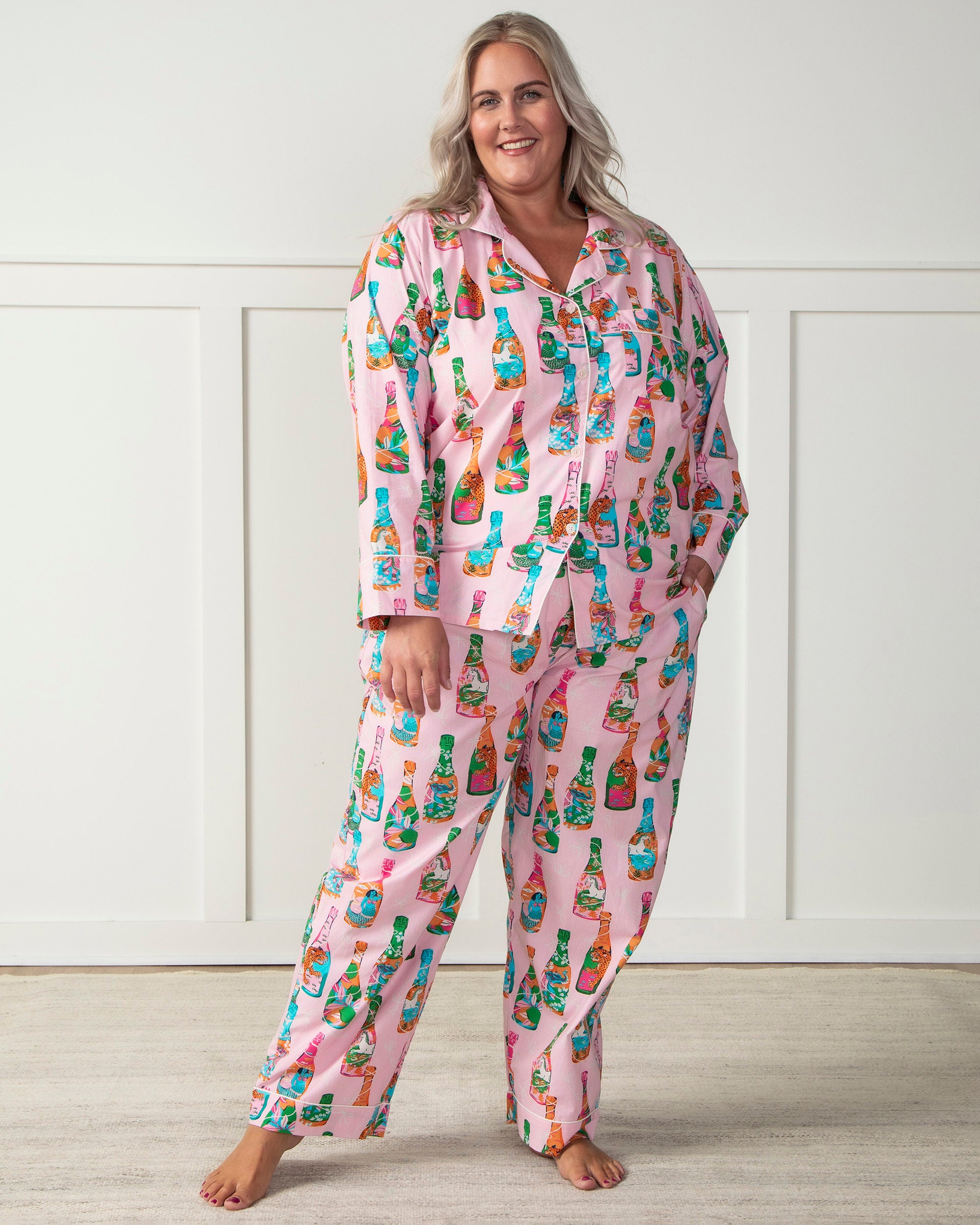  Women's Pajama Pants, Rainbow Unicorn and Ice Cream Lounge  Pants Pajama Bottoms Sleepwear Wide Leg : Clothing, Shoes & Jewelry