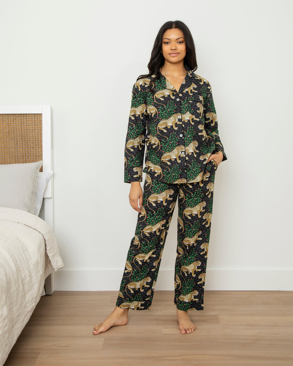 Leopard In Pyjamas Leopard Pajamas | Animal Print Pajamas & Accessories - Printfresh