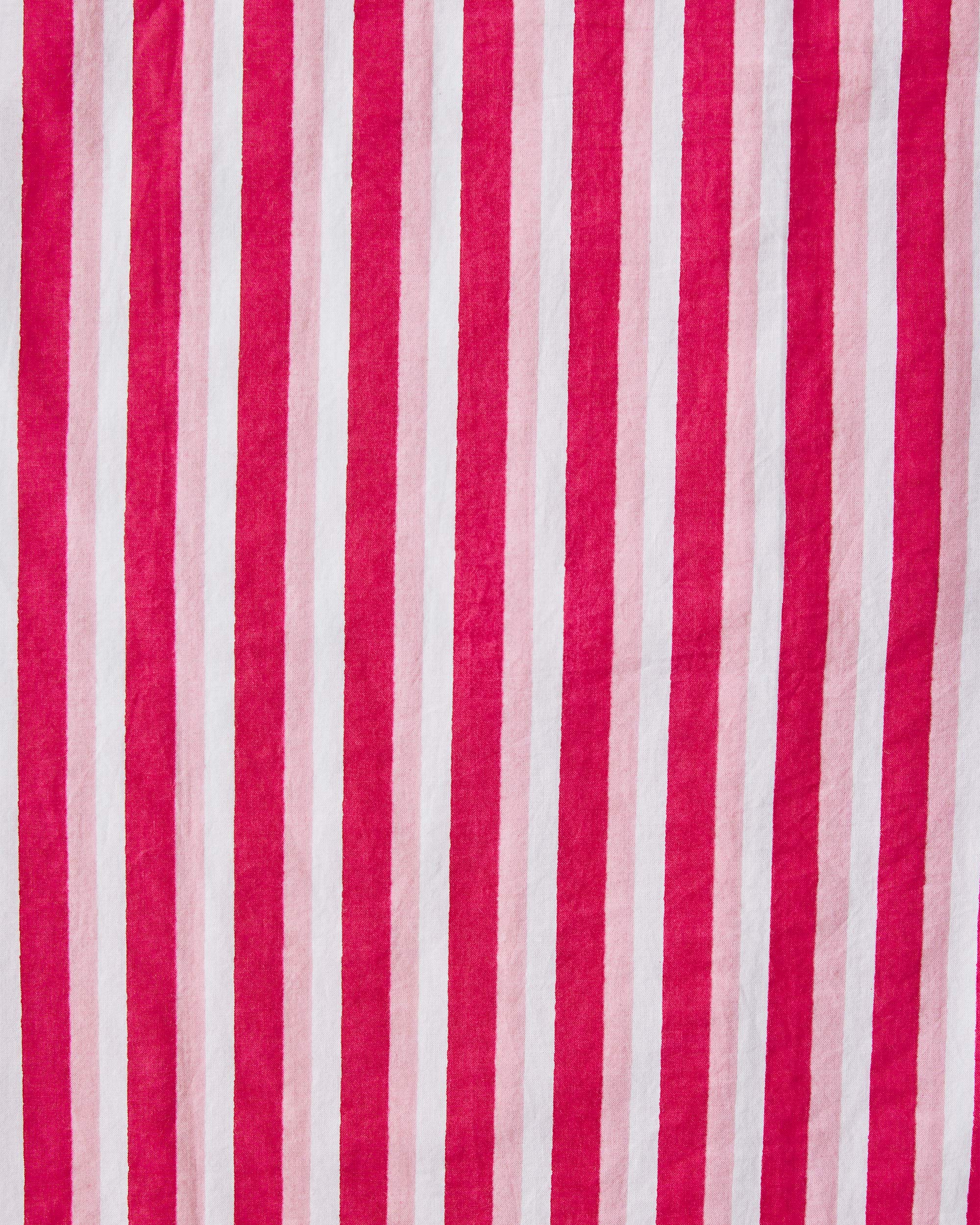 Seeing Stripes - Back to Bed Cropped Pant Set - Saltwater Taffy - Printfresh