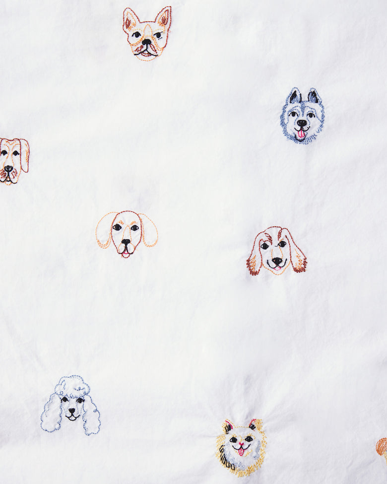 Happy Hounds - Short Sleep Set - Cloud - Printfresh