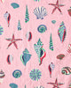 Beachcomber  - Short PJ Set - Pink Sand - Printfresh