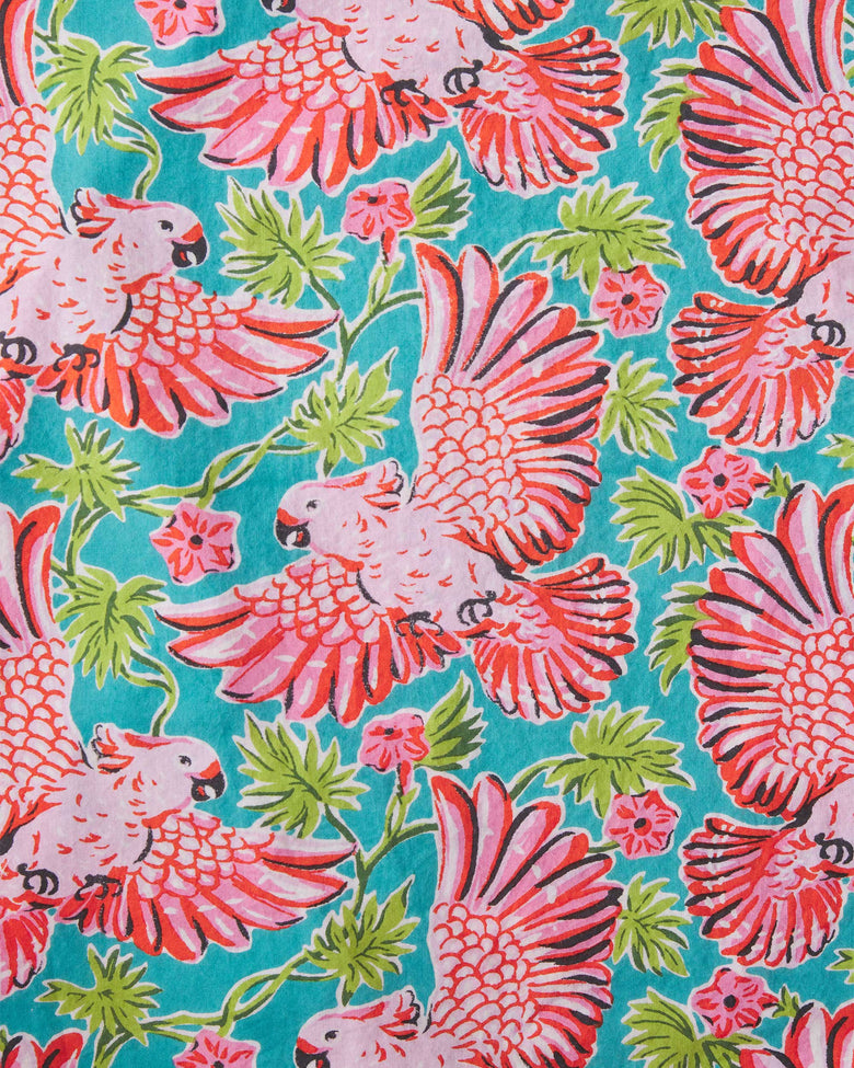 Playful Parrots - Long PJ Set - Tropical - Printfresh