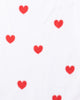 Queen of Hearts - Pintuck Short Set - Ruby Cloud - Printfresh