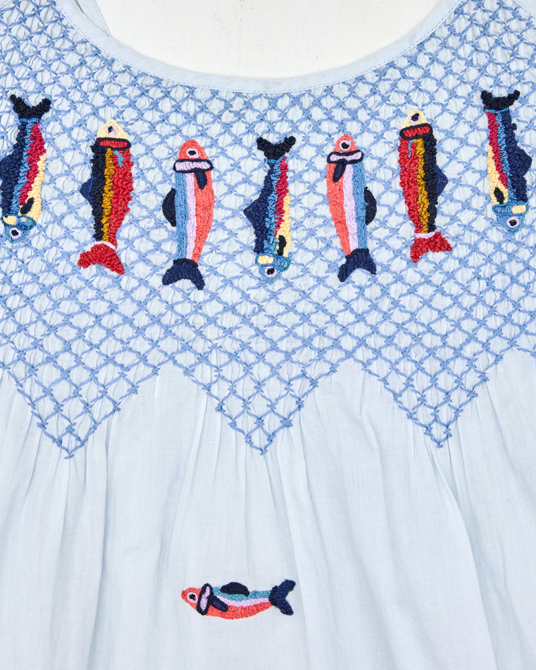Retro Sardines - Naya Short Set - Open Water - Printfresh