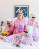PF x Sean Taylor Girls' Trip Toile - Short PJ Set - Pink Cloud - Printfresh
