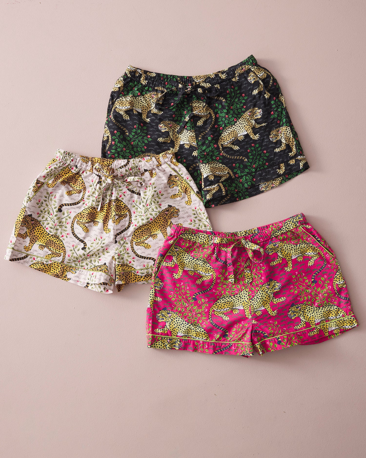Bagheera - 3-Pack Pajama Shorts - Multi - Printfresh